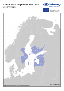 Central Baltic area in Finland, Sweden, Estonia and Latvia.
